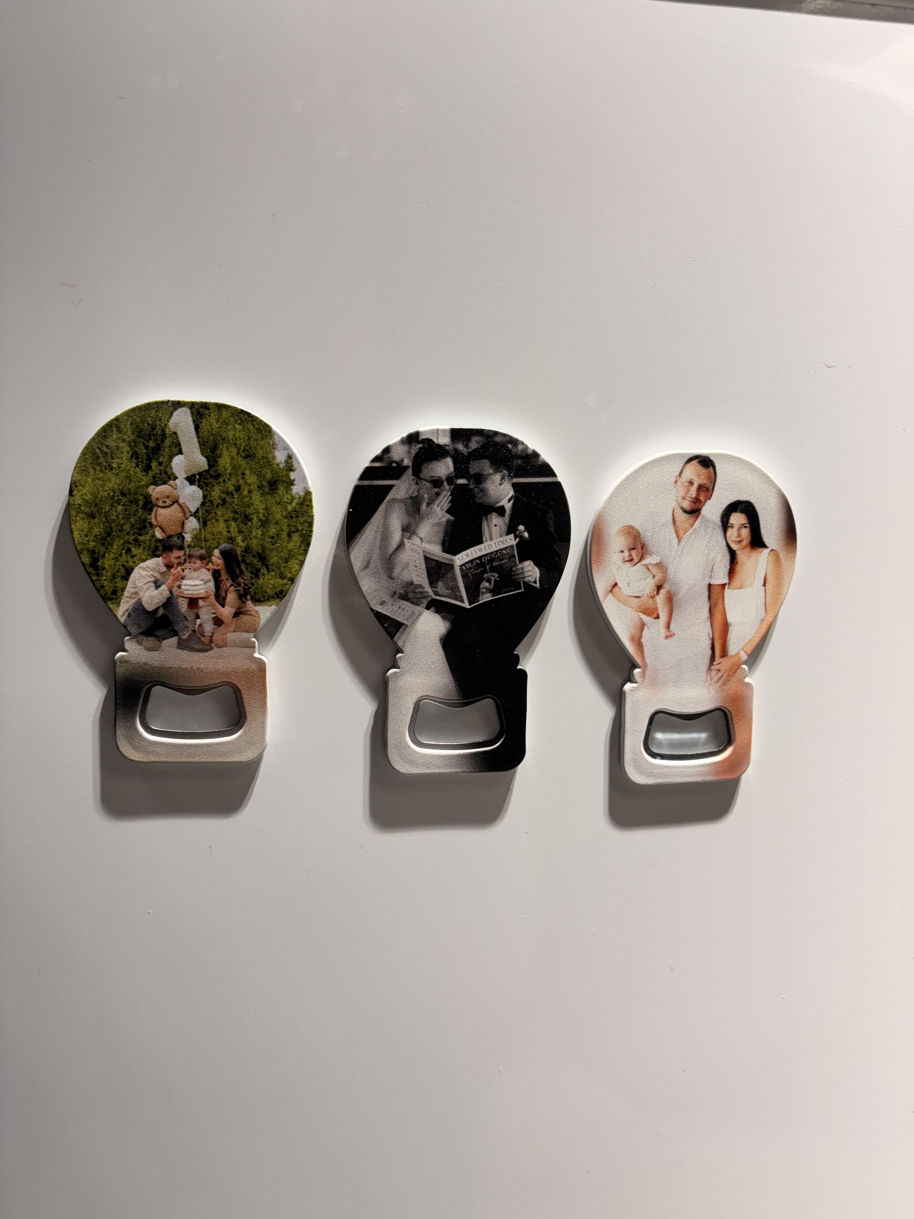 Uçan Balonlu 3’lü Özel Tasarım Magnet Açacak (7x11 cm)
