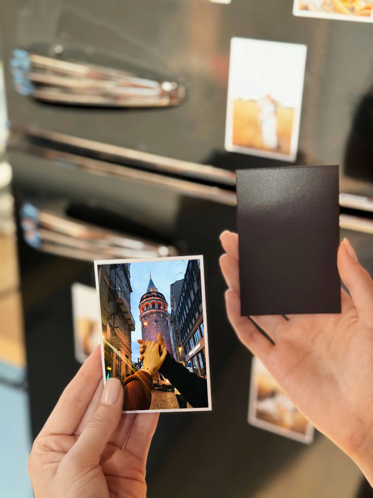 5’li Fotoğraf Baskılı Buzdolabı Magneti (6x9cm)