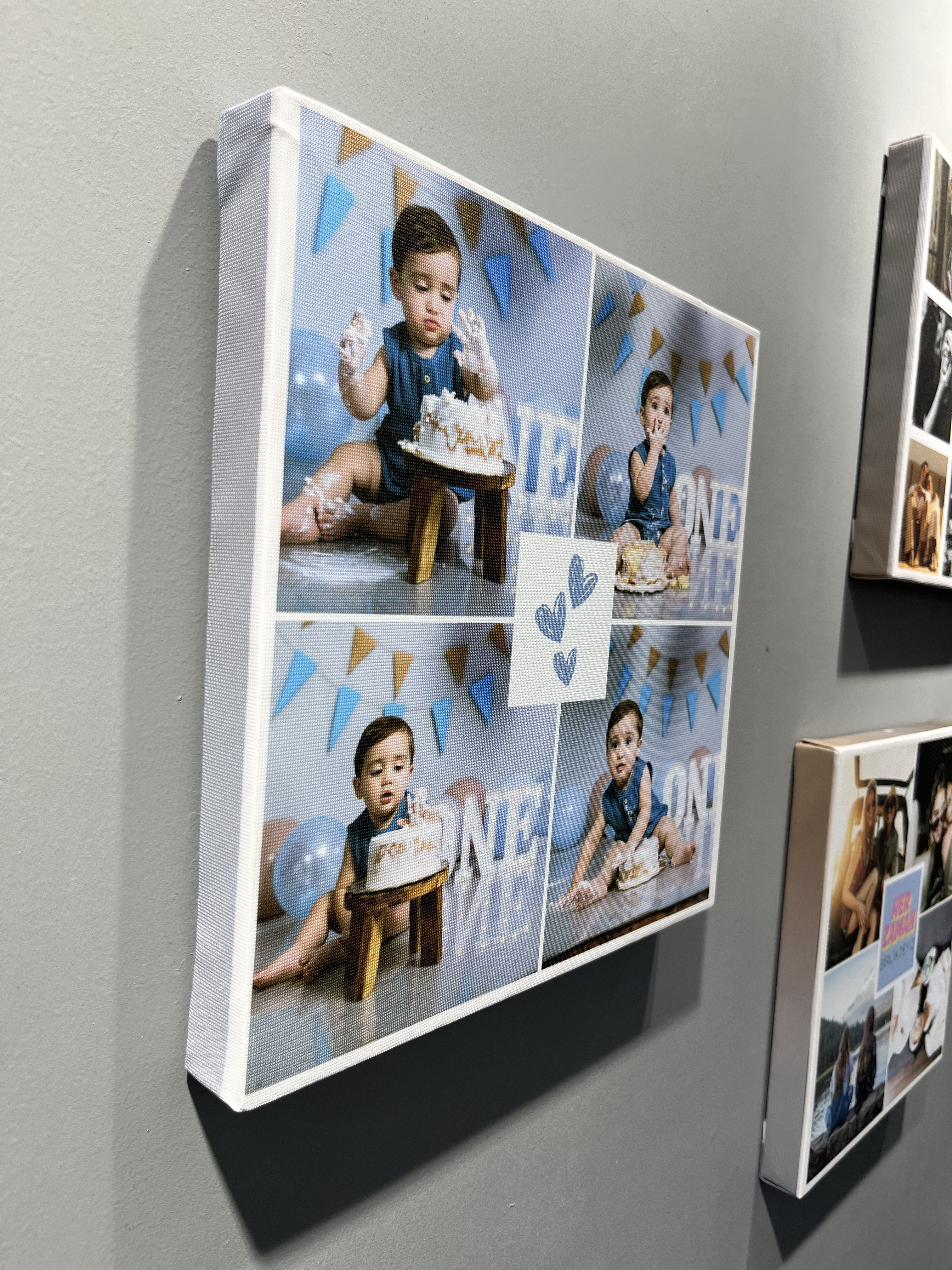 Kişiye Özel Bebek Kanvas Tablo 30x30