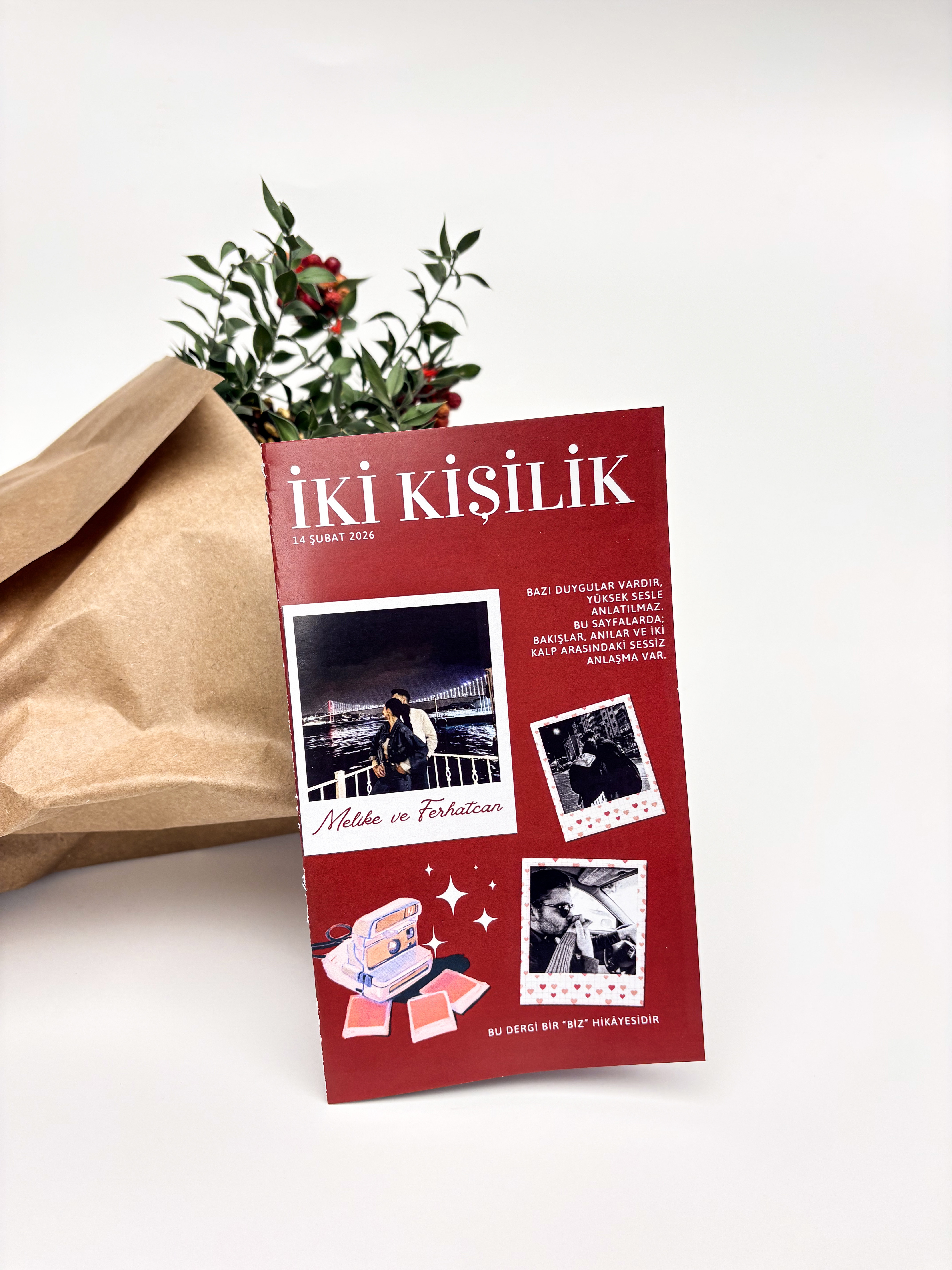 Sevgili Dergisi | Sevgililer Günü Özel Tasarım Hediye
