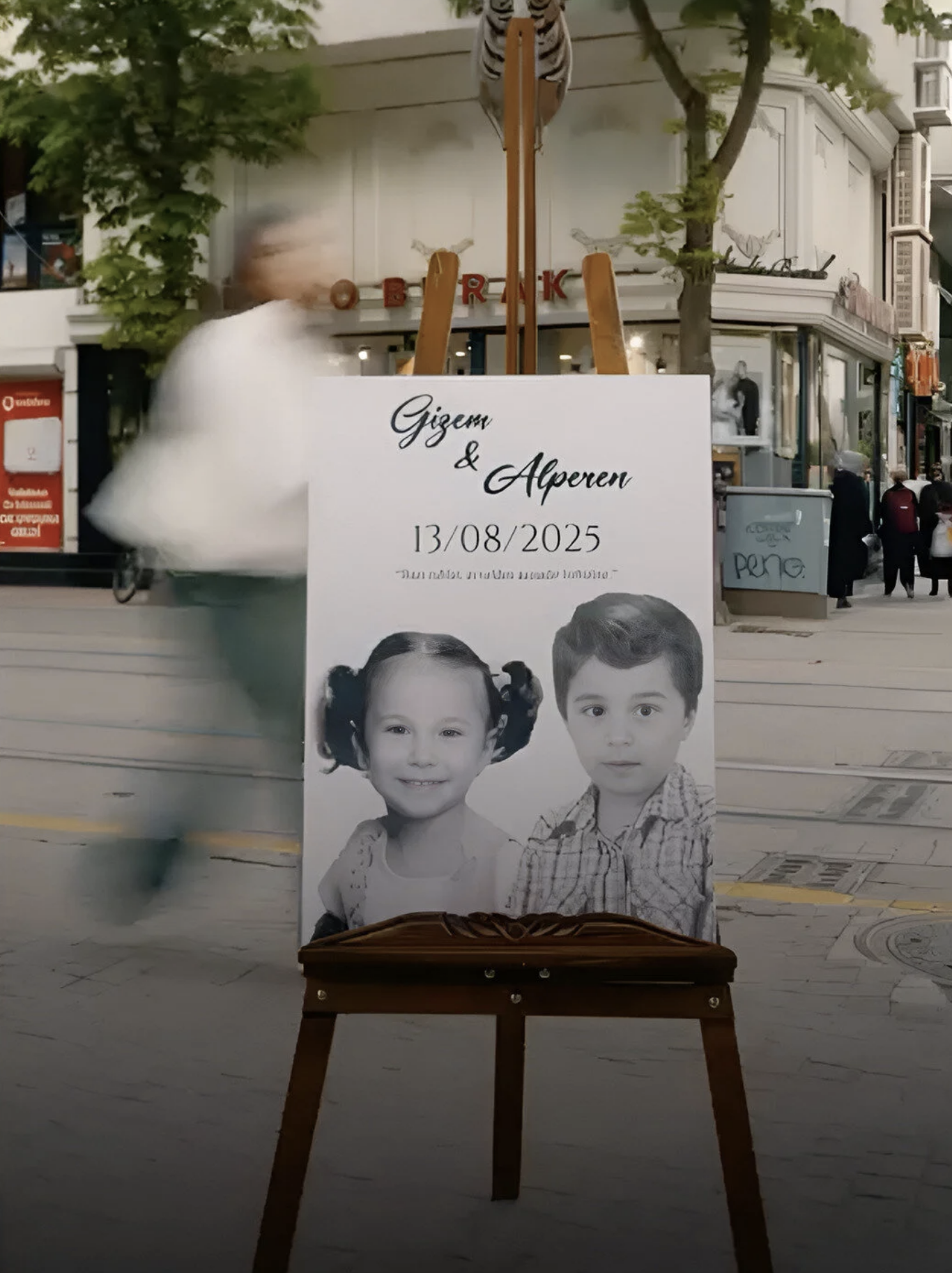 Çocukluk Temalı Karşılama Panosu